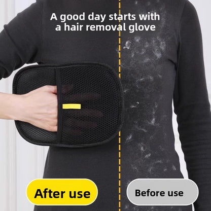 Pet Hair Removal Glove Double Sided Grooming Brush
