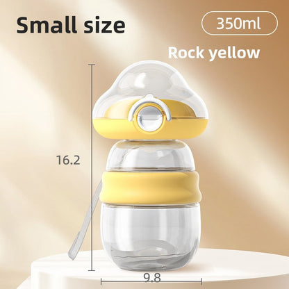 Portable Pet Water Bottle with Food Container