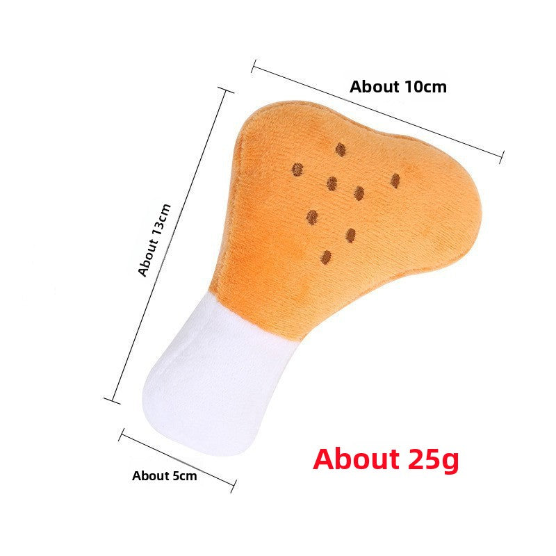 Chew Resistant Squeaky Plush Pet Toy