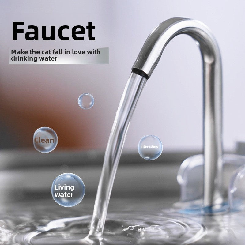 Stainless Steel Wireless Pet Water Fountain