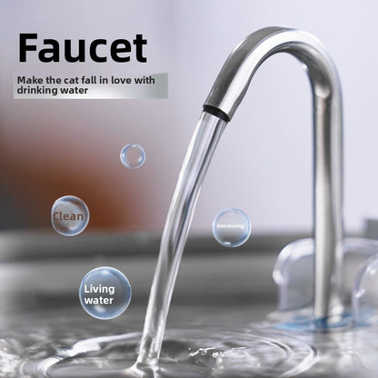 Stainless Steel Wireless Pet Water Fountain